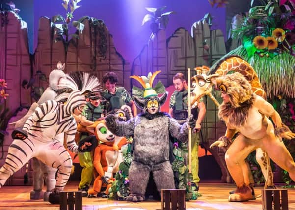 Scenes from the hit show Madagascar The Musical which comes to the Alhambra Theatre in Bradford next week. (Picture:  Scott Rylander).