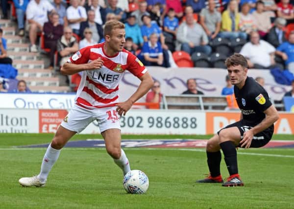 Impact: Herbie Kane has become a reliable performer for Doncaster Rovers and manager Grant McCann. (Picture: Marie Caley)