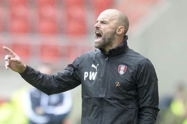 Rotherham United manager Paul Warne.