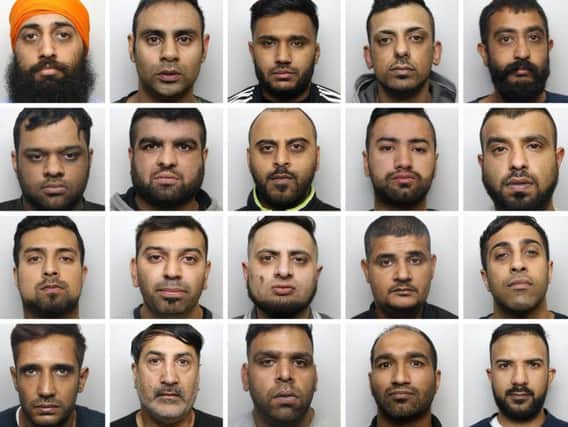 The 20 men found guilty of grooming