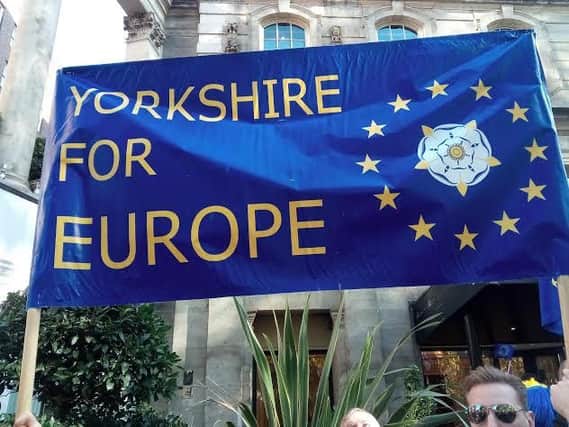 Yorkshire protesters make their voices heard