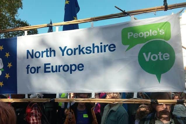 North Yorkshire representatives were out in force
