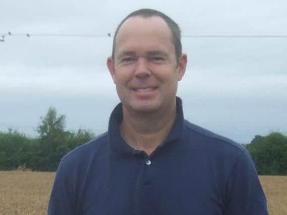 East Yorkshire-based agronomist Richard Boldan.