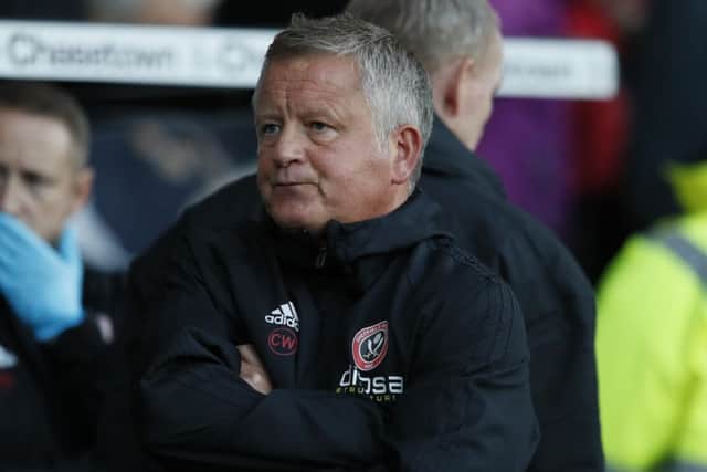 Chris Wilder and his Sheffield United team earned the respect of Derby but not any points (Picture: SportImage)