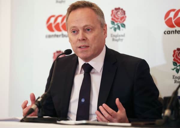 Stephen Brown: RFU chief executive says player welfare was behind changes in English rugby.