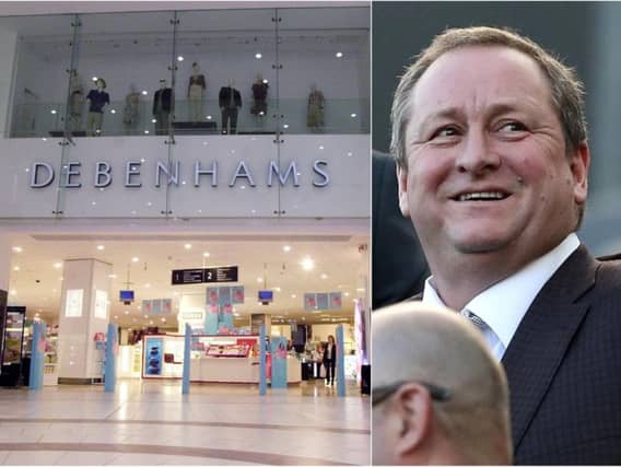 Mike Ashley owns 30% share of Debenhams