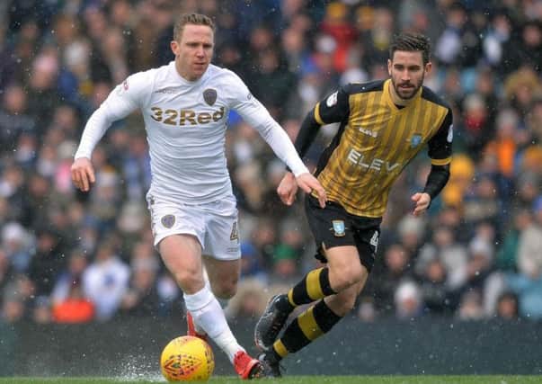 Leeds United midfielder Adam Forshaw: Faces former manager.