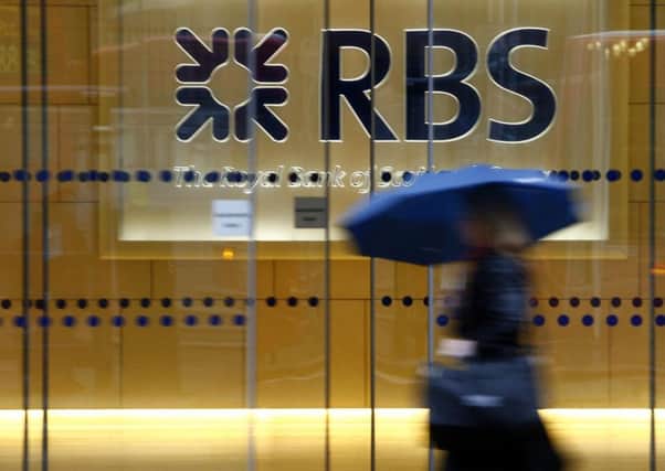 RBS has posted a  rise in the third quarter profit  Photo : Johnny Green/PA Wire