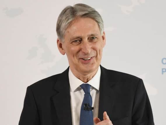 Philip Hammond will outline the budget today.