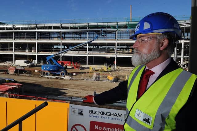 Chairman Jason McGill pictured at the New York City Stadium at Monks Cross. Picture: Simon Hulme.