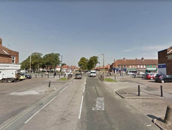 The car and motorbike collided in Ellerburn Avenue, Hull. Picture: Google