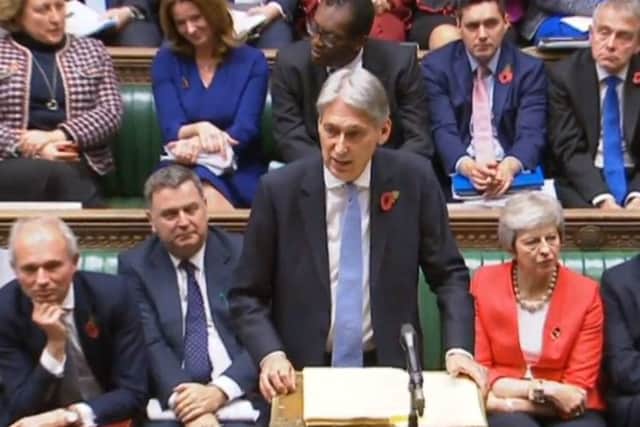 Chancellor Philip Hammond delivers his Budget in the House of Commons.