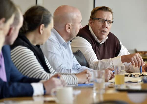 Yorkshire Post event  thurs 25th oct 2018
  Roundtable discussion on the food and drink sector at DLA Piper , Whitehall Rd, Leeds
Dirk  Mischendahl CEO Northern Bloc