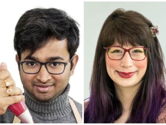 Yorkshire fans of the Great British Bake Off will have two finalists to root for in tonight's series nine finale. Rahul (left) from Rotherham and Kim Joy (right) from Leeds.