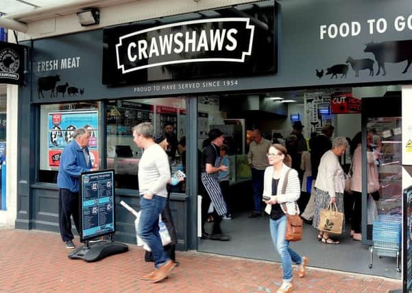 Feature pics of Crawshaws Butchers new shop at Worksop, on their open day