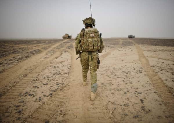 Dan, not pictured, served in Afghanistan. Photo credit: Ben Birchall/PA Wire