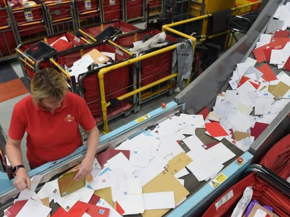 Royal Mail is opening six new Christmas post centres