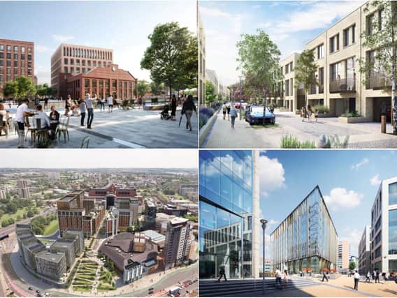 Four of the potential Leeds sites