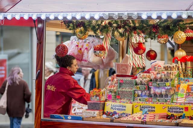 Visitors can tuck into an array of seasonal food and drink at the markets