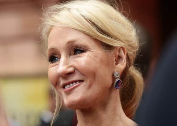 JK Rowling's book launches a guaranteed to attract attention. (PA).