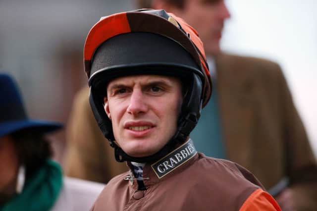 Jockey David Bass was victorious on Rocky's Treasure at Wetherby.
