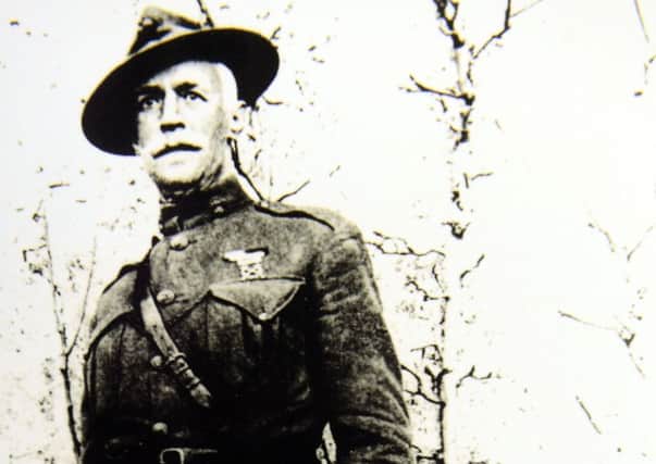 Hull hero: Henry Lewis Hulbert was one of the most decorated US Marines of The Great War.