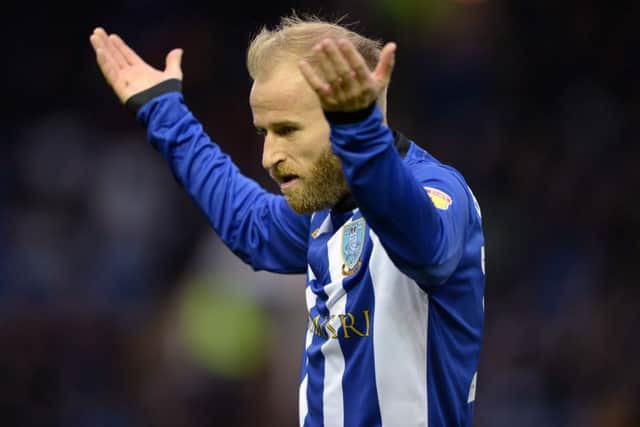 FRUSTRATED: Sheffield Wednesday's Barry Bannan. Picture: Steve Ellis