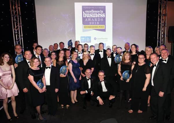 Yorkshire Post Excellence in Business Awards at the National Railway Museum in York.
Award winners
1st November 2018.