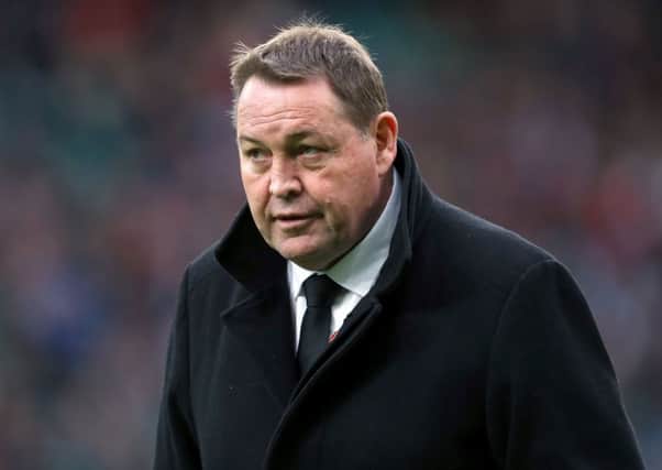 Steve Hansen: New Zealand head coach offered some words of empathy for his opposite number.