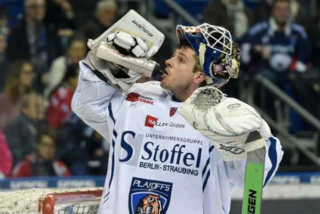 HELLO THERE: heffield Steelers' new netminder, Matt Climie. Picture courtesy of Sheffield Steelers.