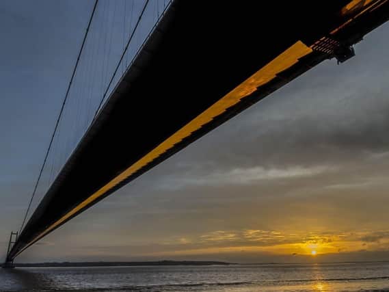 A 'musical road' features in a 30m masterplan for the Humber Bridge