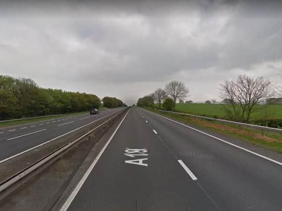 The accident happened on the A19 near Tollerton