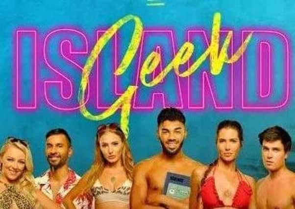 Bobby Seagull, Stephanie Hill and more head to Geek Island (Picture: UKTV Play)