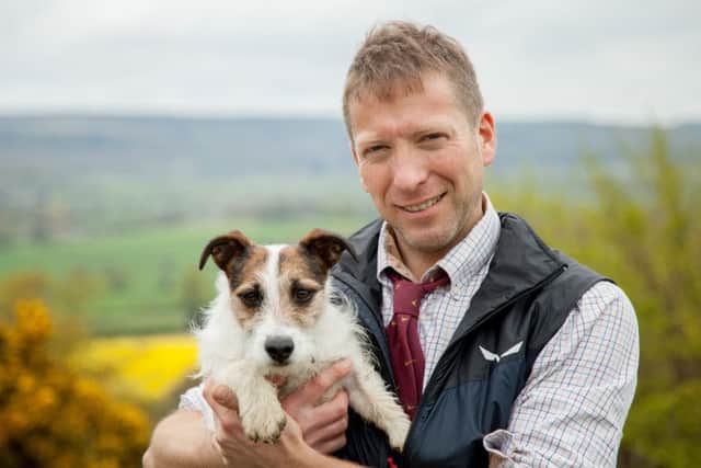 Yorkshire vets Julian Norton (pictured) and Peter Wright will star in Help the animals at Christmas, the UKs first ever animal telethon. Picture: Channel 5.