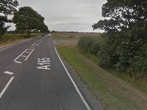 The A165 at Lebberston. Picture: Google.