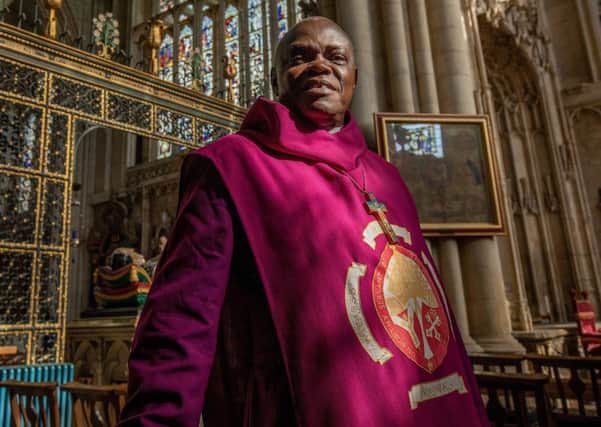 Dr John Sentamu Archbishop of York. Picture: Charlotte Graham
