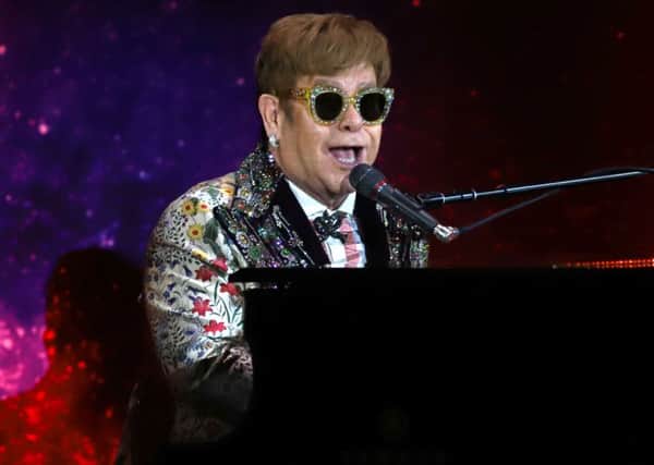 Elton John. PIC: PA