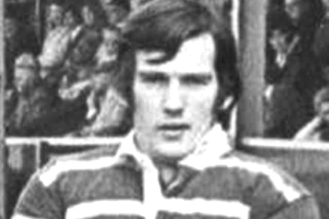 Wayne Bennett as part of the Huddersfield team in 1972-73.