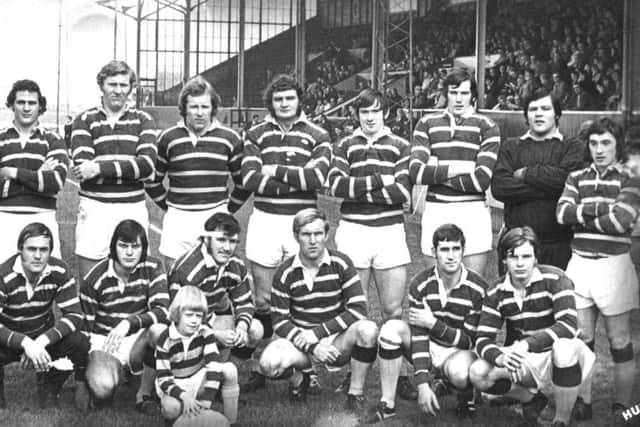 Fartown squad 1972, including Wayne Bennett, back row, third from the right.