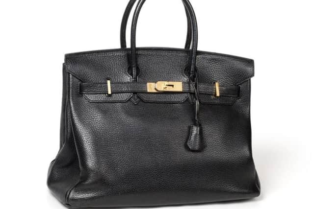 Hermes Birkin handbag, estimate Â£3,000-Â£5,000, up for auction on November 24.