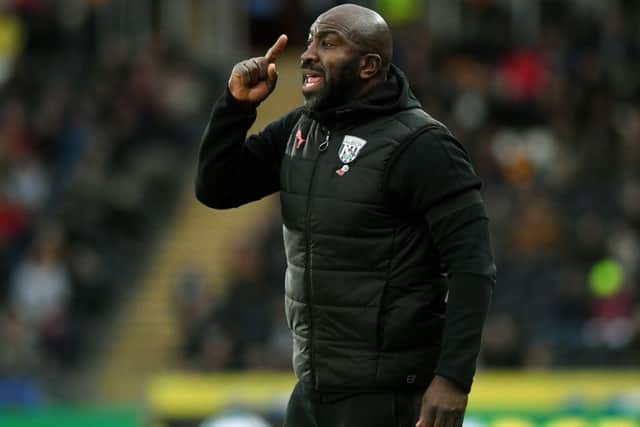 West Brom's manager Darren Moore.
 (Picture: Jonathan Gawthorpe)