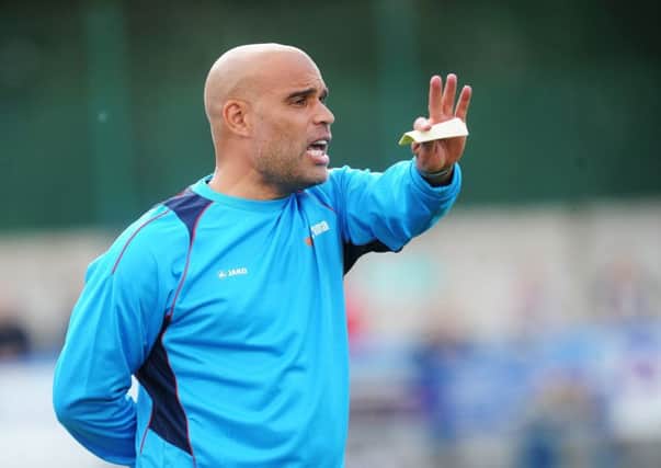 Guiseley joint-manager Marcus Bignot