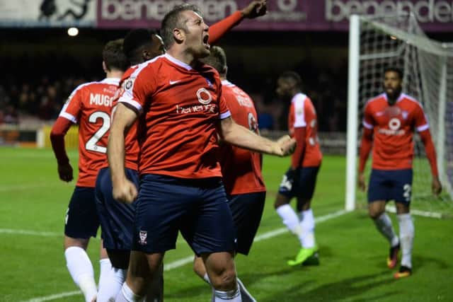 York striker Jon Parkin (Picture: Bruce Rollinson)