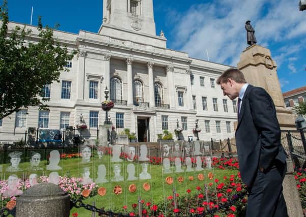 Dan Jarvis MP pays tribute to Barnsley's war fallen.