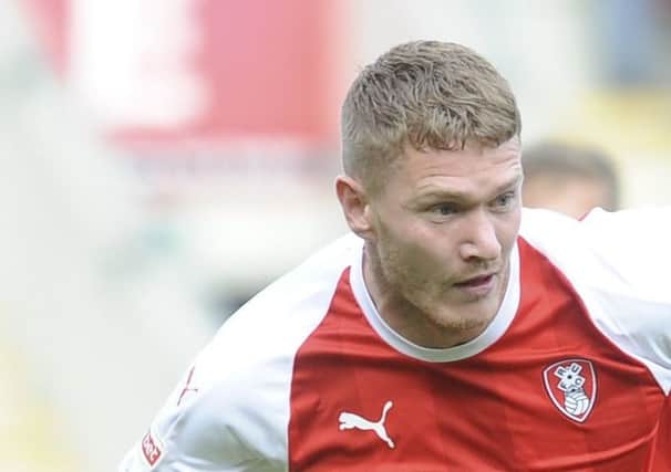 Rotherham's Michael Smith: On target.