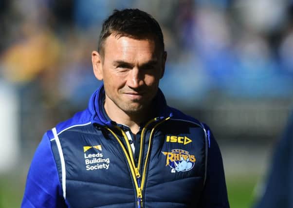 Rhinos director of rugby Kevin Sinfield: Wise words.