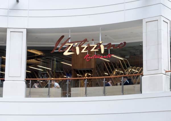 Expansion plans: A Zizzi restaurant at the Light in Leeds. The owner of Zizzi is eyeing expansion after a strong year of sales growth. Pic:Tony Johnson