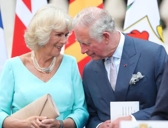 The Prince of Wales and Duchess of Cornwall