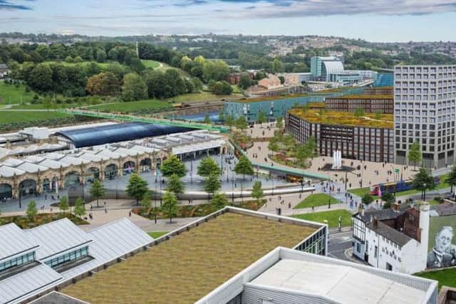 An artist's impression of what the new Sheffield HS2 station could look like was made public earlier this year.