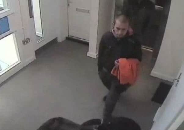 One of the CCTV images issued today by police.